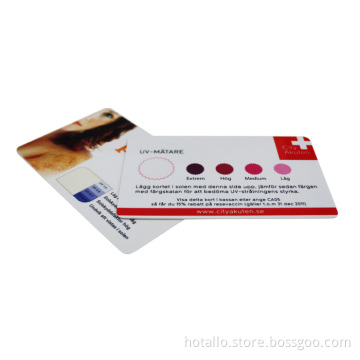 Promotion Gift, Plastics UV Tester Card